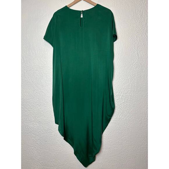 Universal Standard Cupro Geneva Asymmetrical Dress NWOT Size Medium - Picture 3 of 5